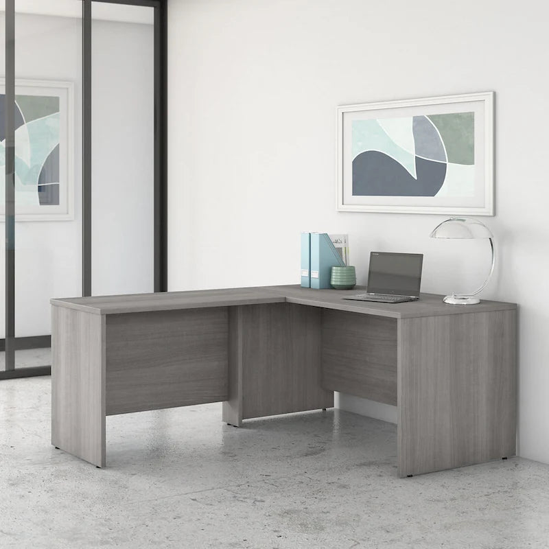 Bureau d'angle 60 po série (inclut un bureau latéral de 42 po)