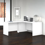 Bureau d'angle 60 po série (inclut un bureau latéral de 42 po)