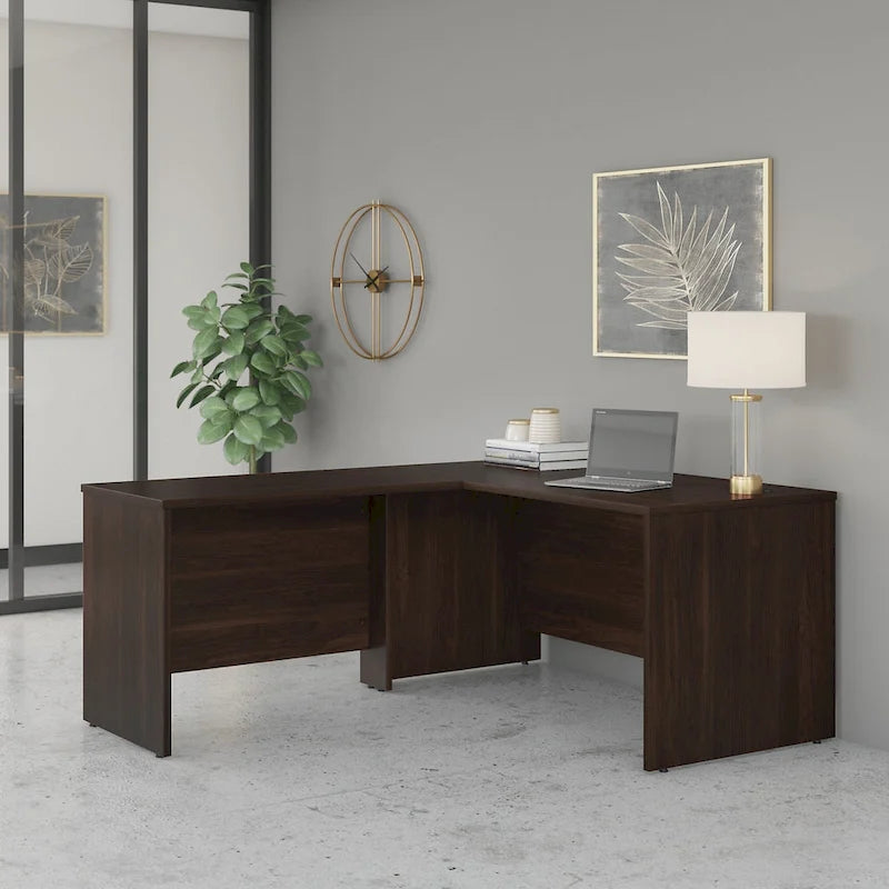 Bureau d'angle 60 po série (inclut un bureau latéral de 42 po)
