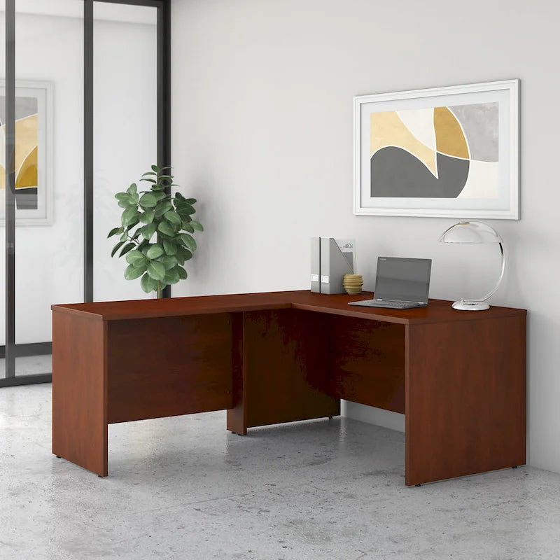 Bureau d'angle 60 po série (inclut un bureau latéral de 42 po)