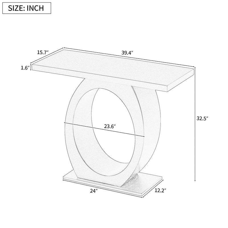 Série : Tables d'entrée modernes exquises conçues pour des espaces de vie élégants