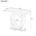 Série : Tables d'entrée modernes exquises conçues pour des espaces de vie élégants