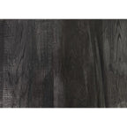Meuble TV noir moderne en bois recyclé pour téléviseurs 55 pouces avec placards et étagères – 60,3 cm (H) x 149,9 cm (l) x 39,4 cm (P)