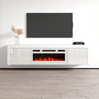 Meuble TV 71 avec cheminée électrique