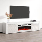 Meuble TV 71 avec cheminée électrique