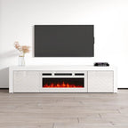 Meuble TV 71 avec cheminée électrique