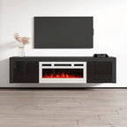 Meuble TV 71 avec cheminée électrique