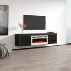 Meuble TV 71 avec cheminée électrique