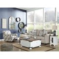 Table d'appoint de fauteuil - Blanc/Marron