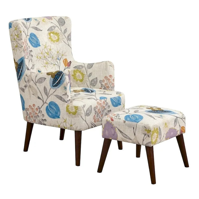 Ensemble fauteuil et repose-pieds