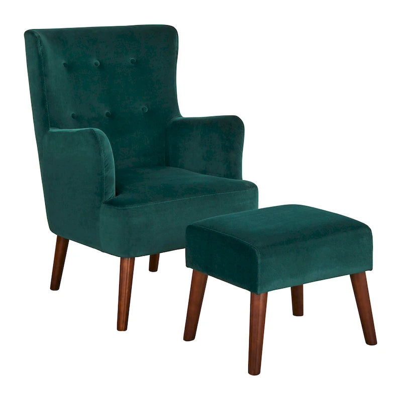 Ensemble fauteuil et repose-pieds
