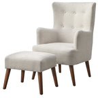 Ensemble fauteuil et repose-pieds