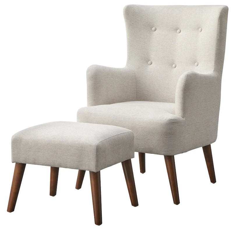 Ensemble fauteuil et repose-pieds
