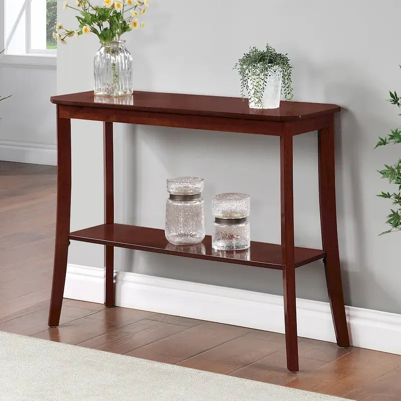 Console avec étagère