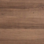 Table Basse Industrielle Moderne Savion en Bois Noyer et Métal Noir