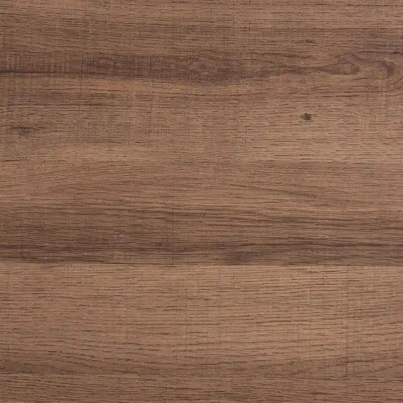 Table Basse Industrielle Moderne Savion en Bois Noyer et Métal Noir