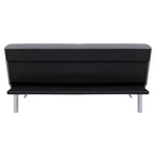 Canapé-lit futon moderne et confortable, capitonné, convertible, tissu de lin, capacité de poids de 340 kg
