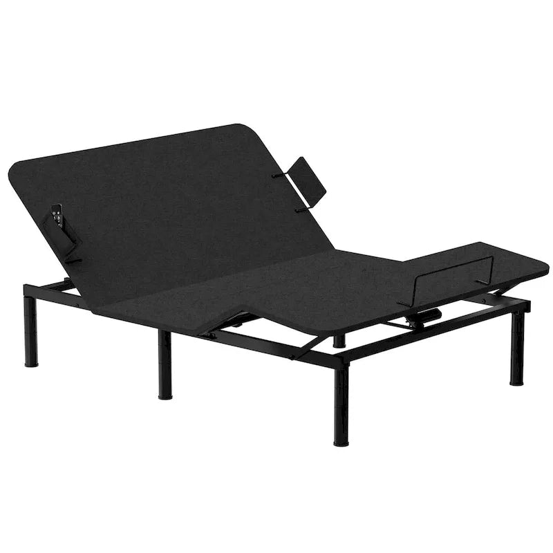 Cadre de lit électrique Twin XL/Queen/Split King, sans dégagement, gravité zéro, support de matelas