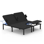 Cadre de lit électrique Twin XL/Queen/Split King, sans dégagement, gravité zéro, support de matelas
