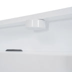 Lit plateforme avec étagères intégrées, lumières LED et ports USB, taille double/simple