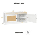 Banc de rangement à chaussures blanc pour entrée avec coussin et étagères réglables - 101,1 L x 39,9 P x 45,7 H cm