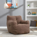 Fauteuil poire en fausse fourrure, canapé de sol pour salon, canapé paresseux de chambre à coucher