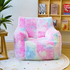 Fauteuil poire en fausse fourrure, canapé de sol pour salon, canapé paresseux de chambre à coucher