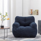 Fauteuil poire en fausse fourrure, canapé de sol pour salon, canapé paresseux de chambre à coucher