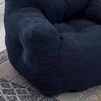 Fauteuil poire en fausse fourrure, canapé de sol pour salon, canapé paresseux de chambre à coucher