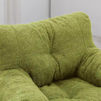 Fauteuil poire en fausse fourrure, canapé de sol pour salon, canapé paresseux de chambre à coucher