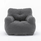 Fauteuil poire en fausse fourrure, canapé de sol pour salon, canapé paresseux de chambre à coucher