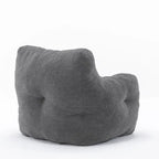Fauteuil poire en fausse fourrure, canapé de sol pour salon, canapé paresseux de chambre à coucher