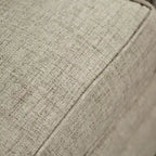 Ensemble de canapé deux places en tissu beige, style moderne et transitionnel