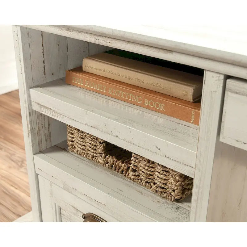 Bureau de direction avec tiroir classeur et rangements – 1 personne