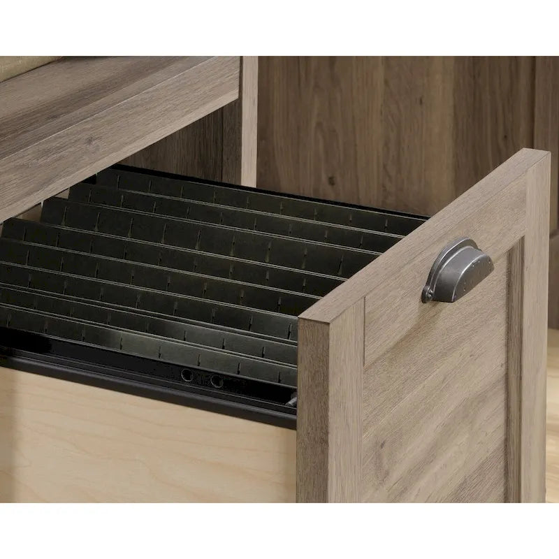 Bureau de direction avec tiroir classeur et rangements – 1 personne