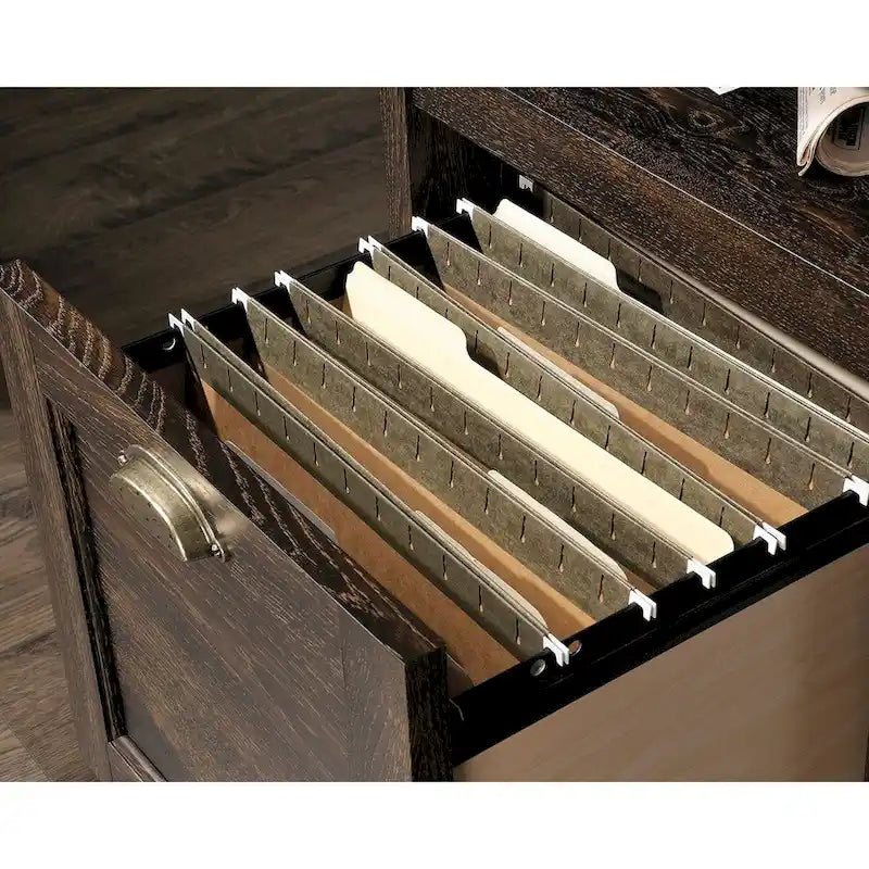 Bureau de direction avec tiroir classeur et rangements – 1 personne