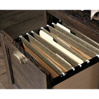 Bureau de direction avec tiroir classeur et rangements – 1 personne
